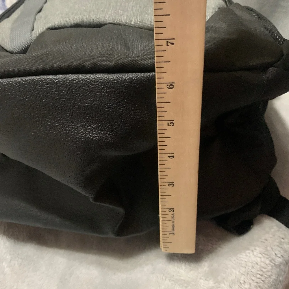 Champion Authentic Gray Black Ripstop Backpack School Travel Bag NWT
